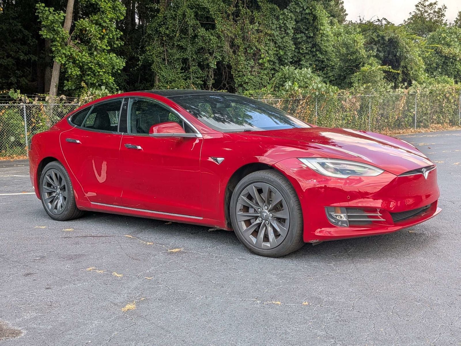 Used 2018 Tesla Model S 75D with VIN 5YJSA1E22JF287852 for sale in Atlanta, GA