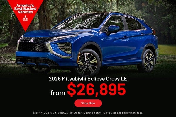 2026 Mitsubishi Eclipse Cross LE from $26,895